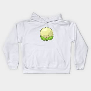 Kawaii cabbage vegetable Kids Hoodie